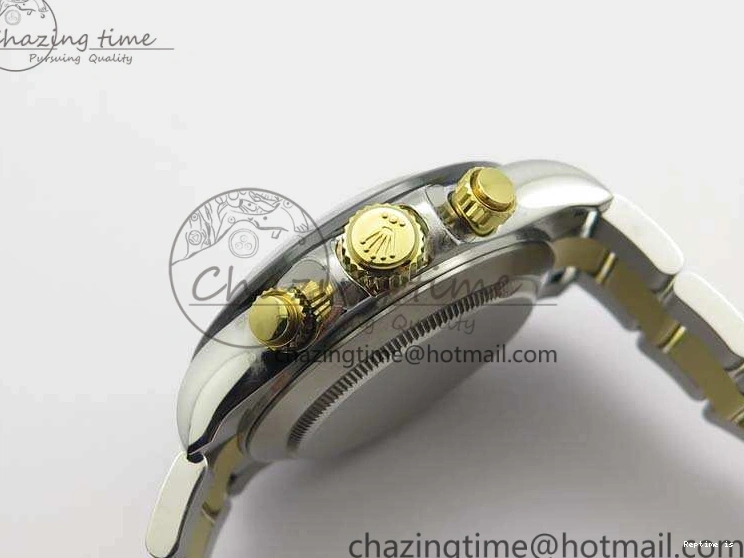 1231 WellDesigned Daytona SS YG Ceramic Bezel JH Best Edition Sliver Gray Dial On SS YG Bracelet A 3532